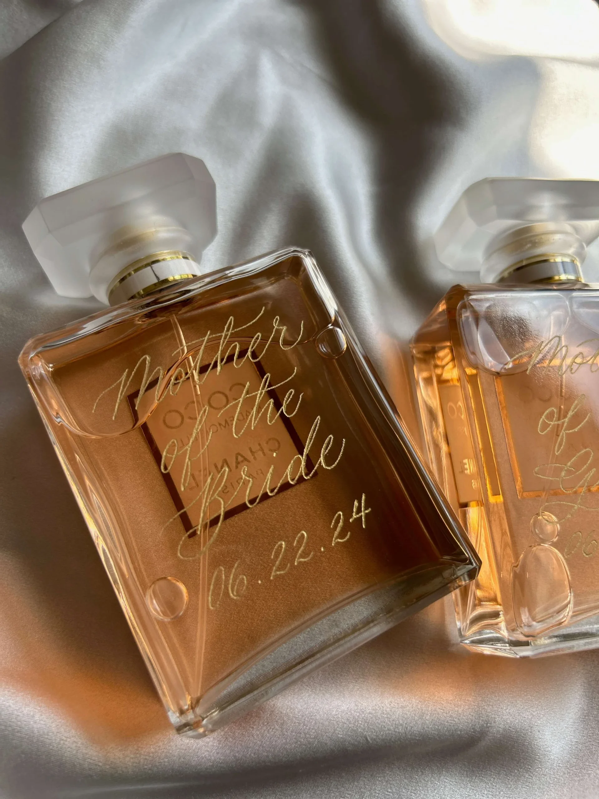 Flacon de parfum gravé à la main - gravure personnalisée